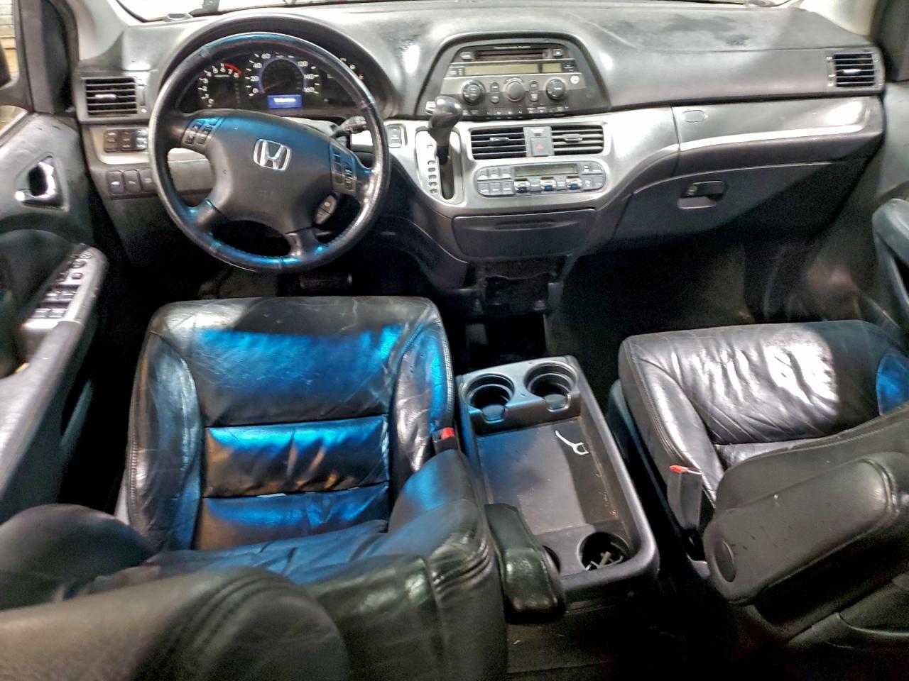 2005 Honda Odyssey Touring Silver vin: 5FNRL38895B121497