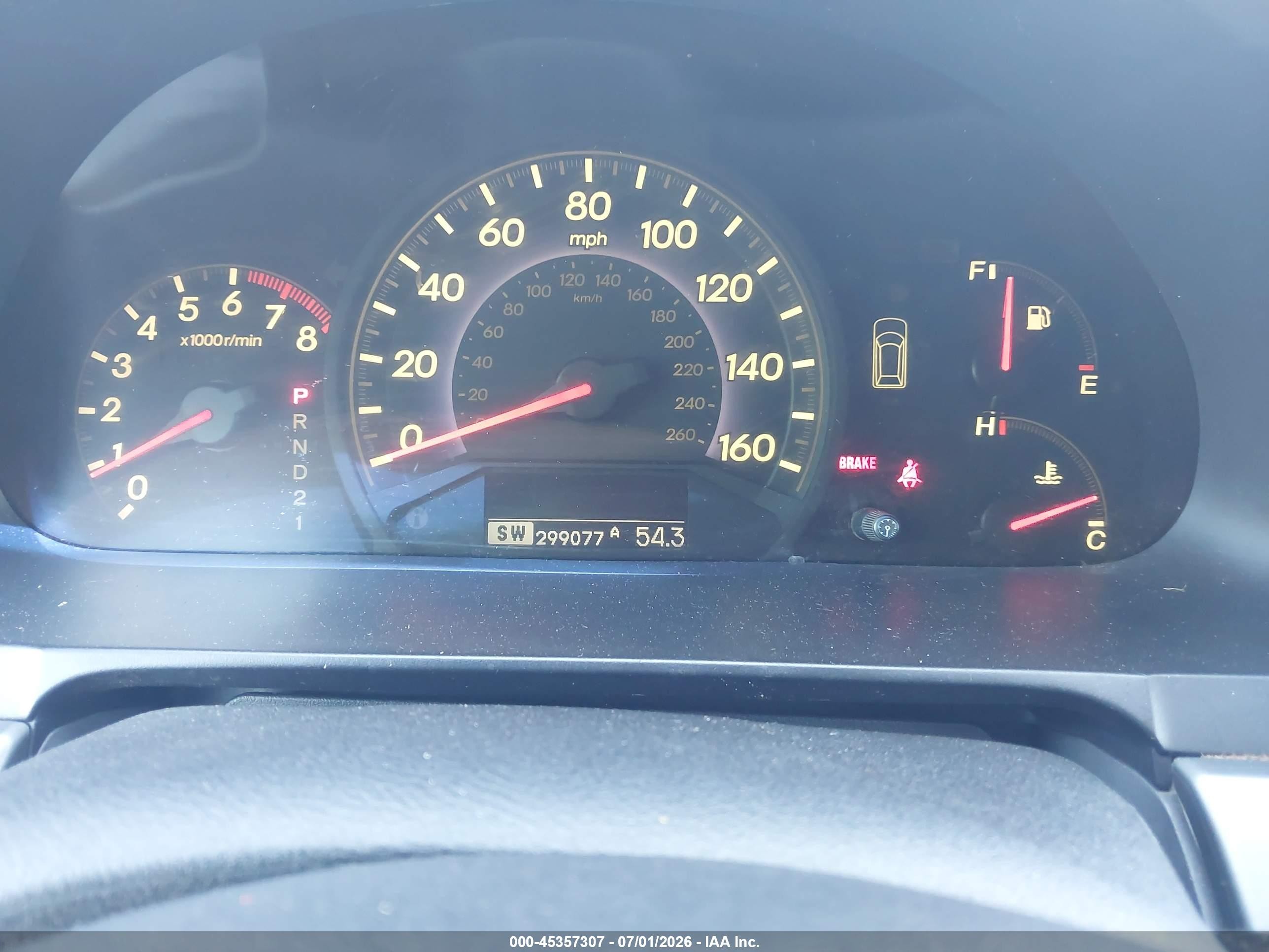 2006 Honda Odyssey Touring Blue vin: 5FNRL38896B045541