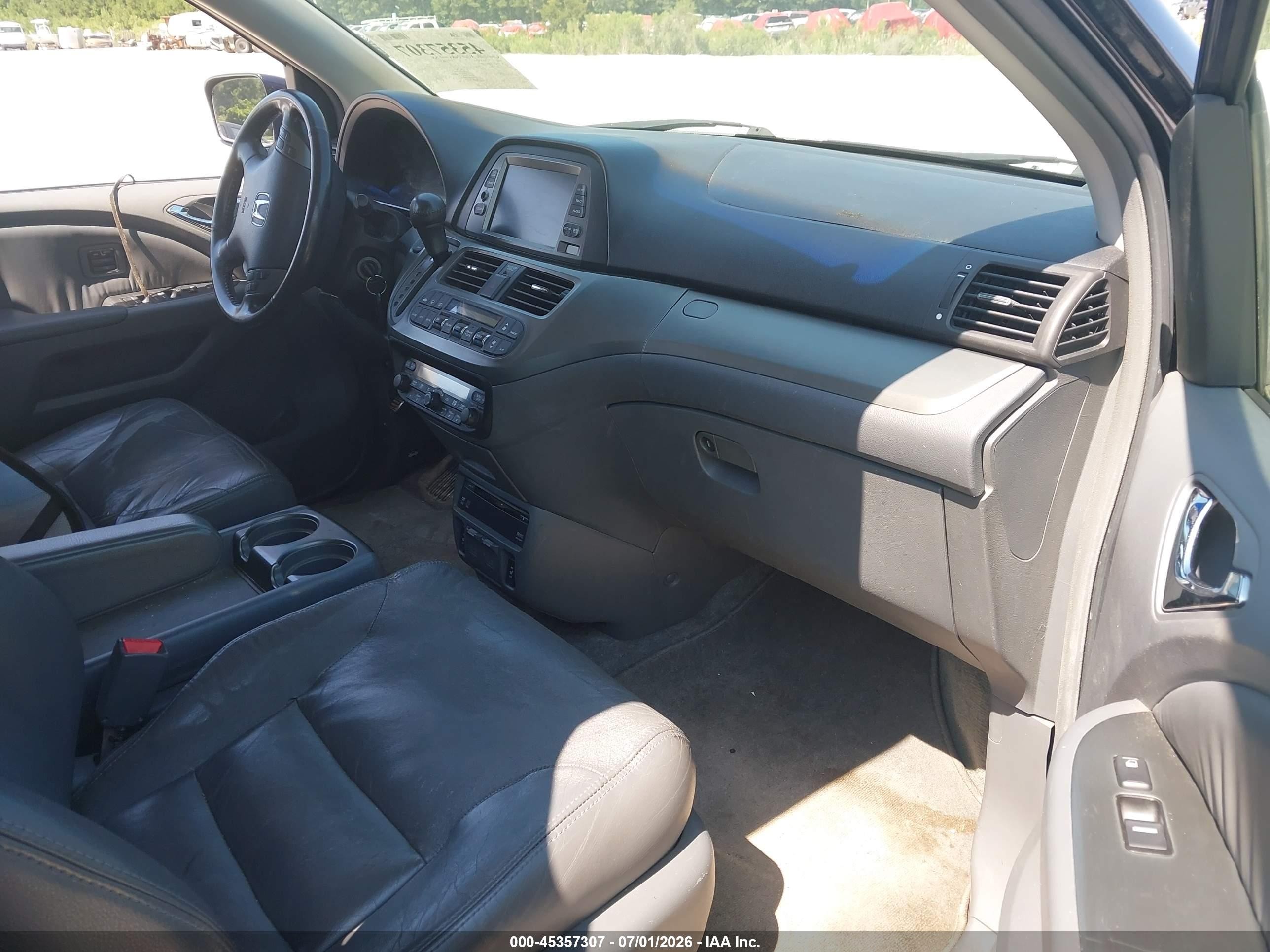 2006 Honda Odyssey Touring Blue vin: 5FNRL38896B045541