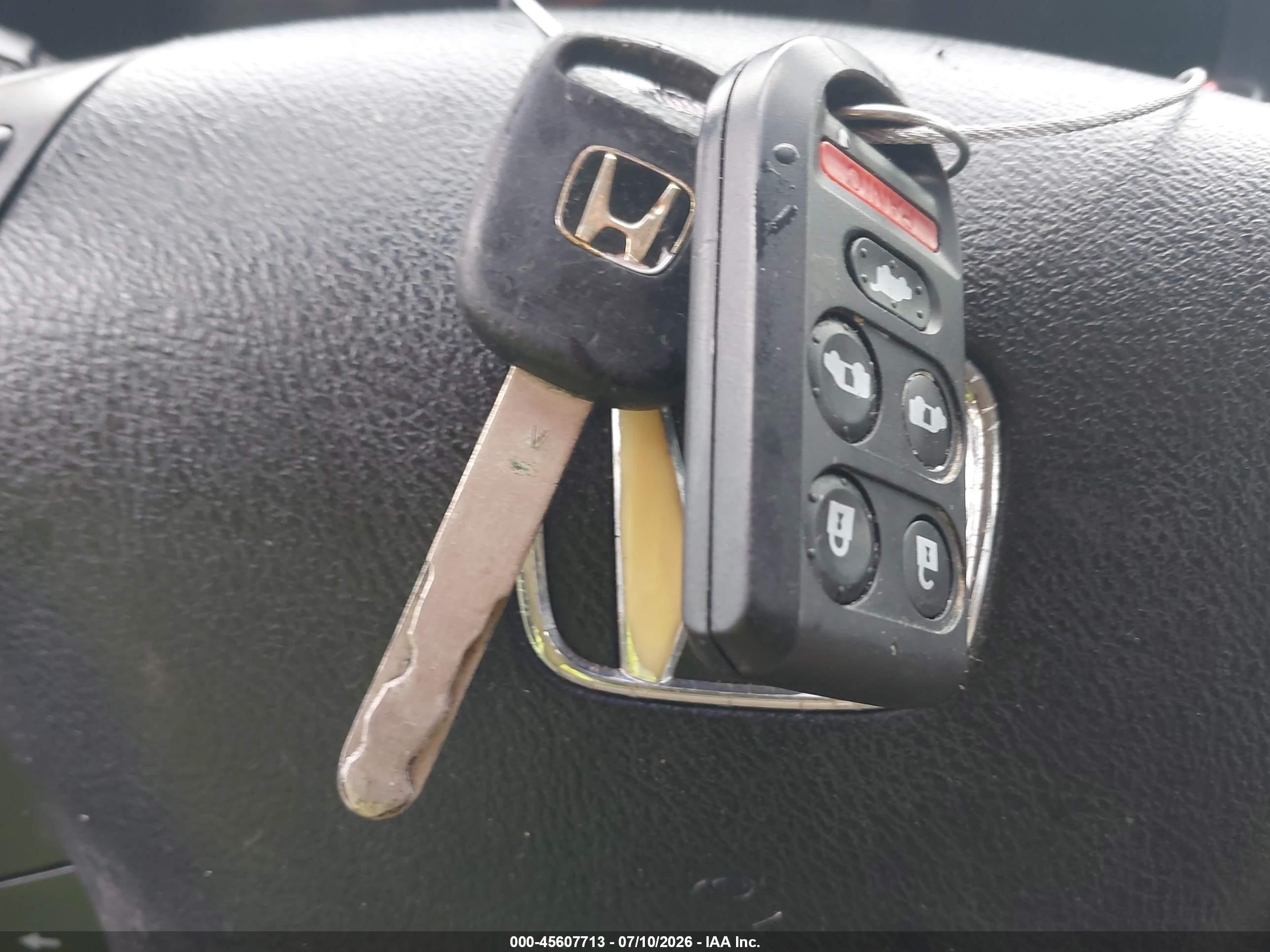 2007 Honda Odyssey Touring Black vin: 5FNRL38897B010547
