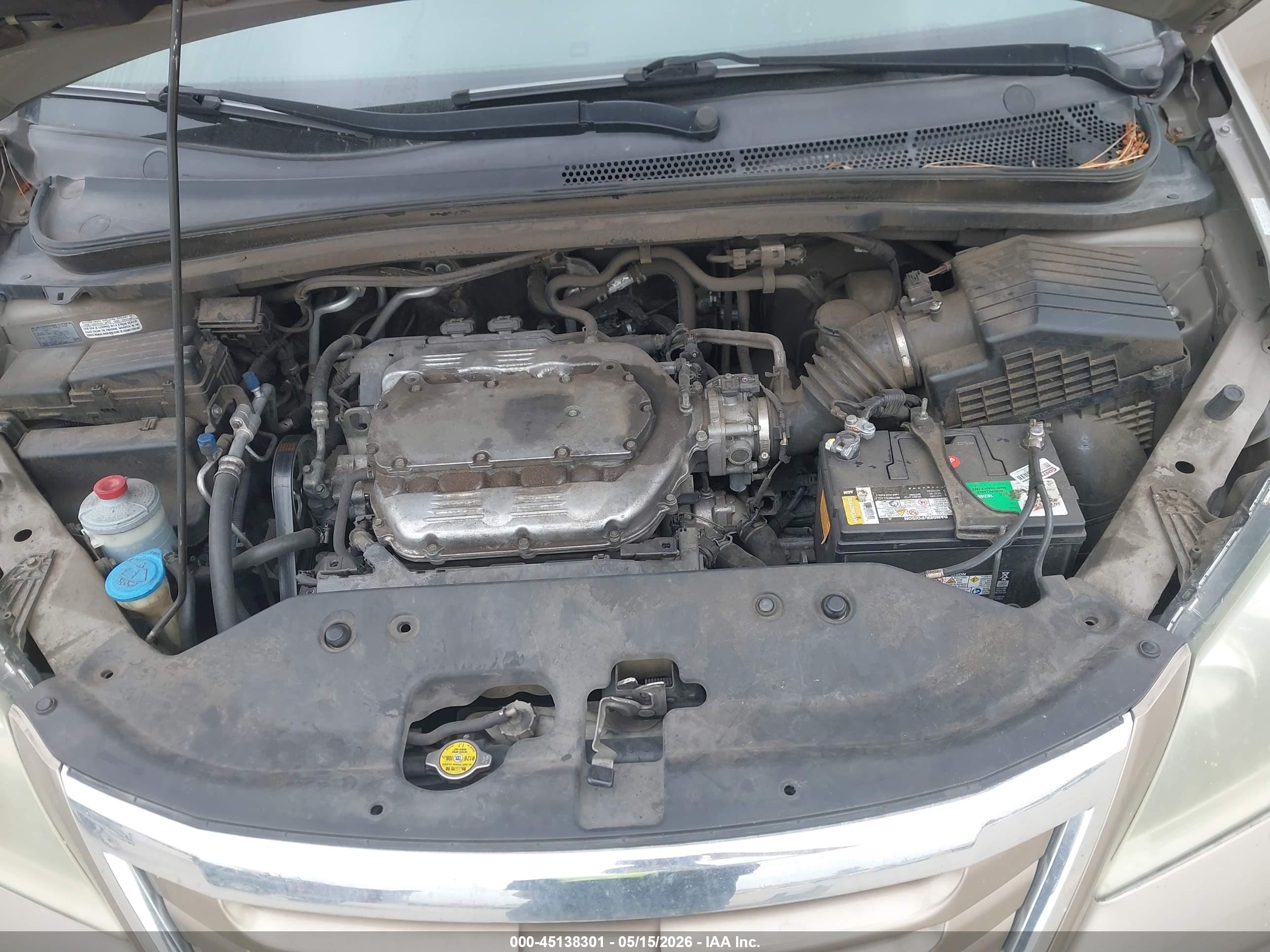 2008 Honda Odyssey Touring Gold vin: 5FNRL38898B044215