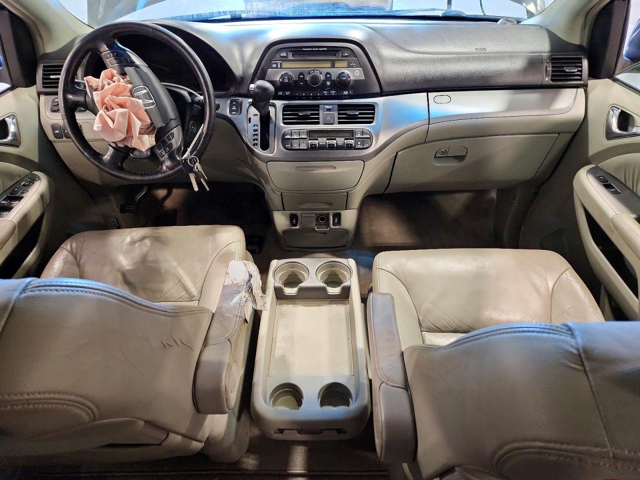 2005 Honda Odyssey Touring Blue vin: 5FNRL388X5B006875