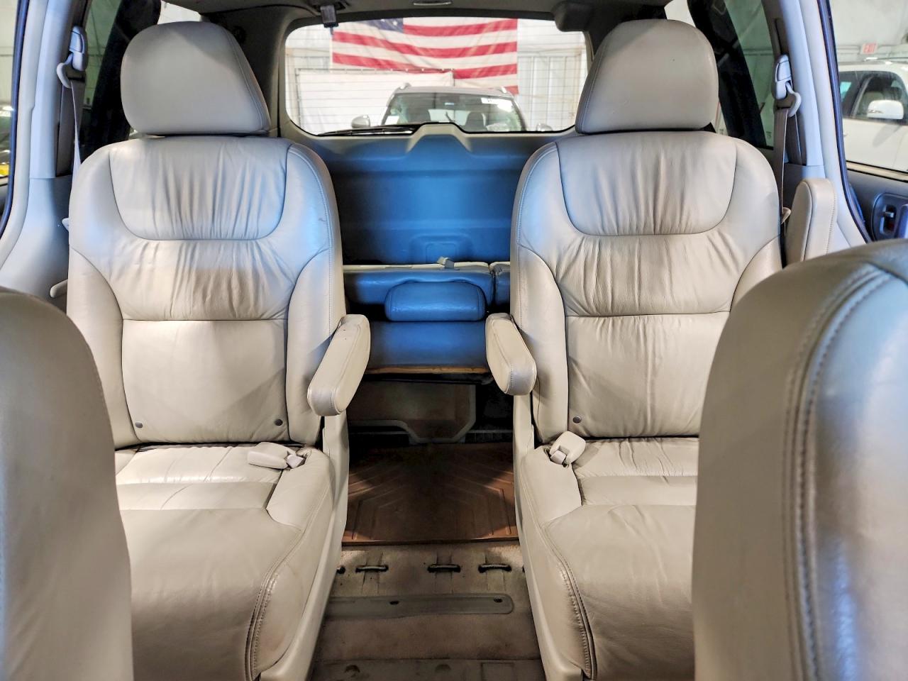 2005 Honda Odyssey Touring Blue vin: 5FNRL388X5B006875