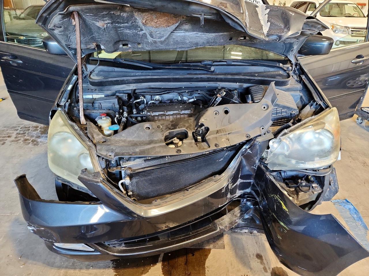 2005 Honda Odyssey Touring Blue vin: 5FNRL388X5B006875