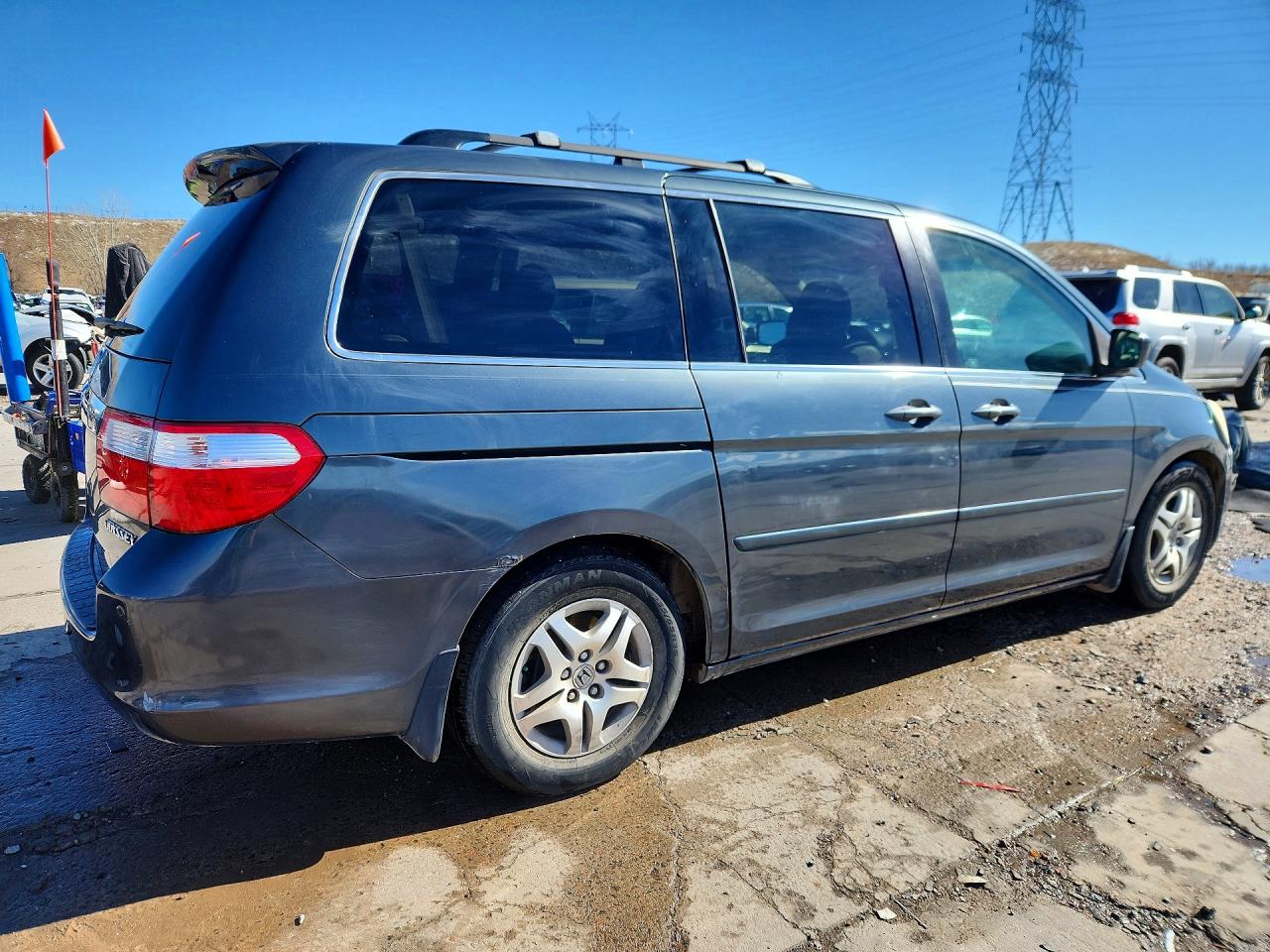 2005 Honda Odyssey Touring Charcoal vin: 5FNRL388X5B079082