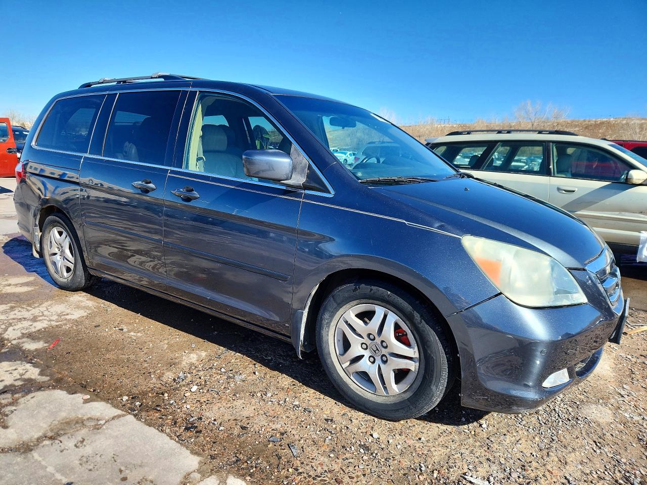 2005 Honda Odyssey Touring Charcoal vin: 5FNRL388X5B079082