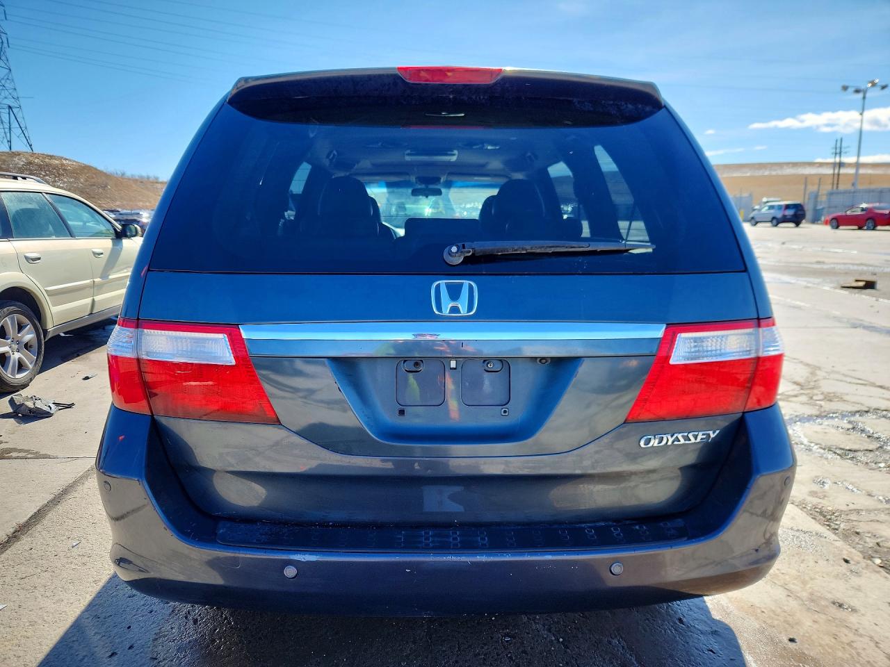 2005 Honda Odyssey Touring Charcoal vin: 5FNRL388X5B079082