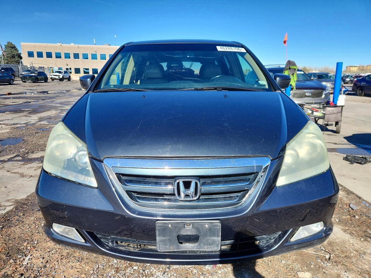 2005 Honda Odyssey Touring Charcoal vin: 5FNRL388X5B079082