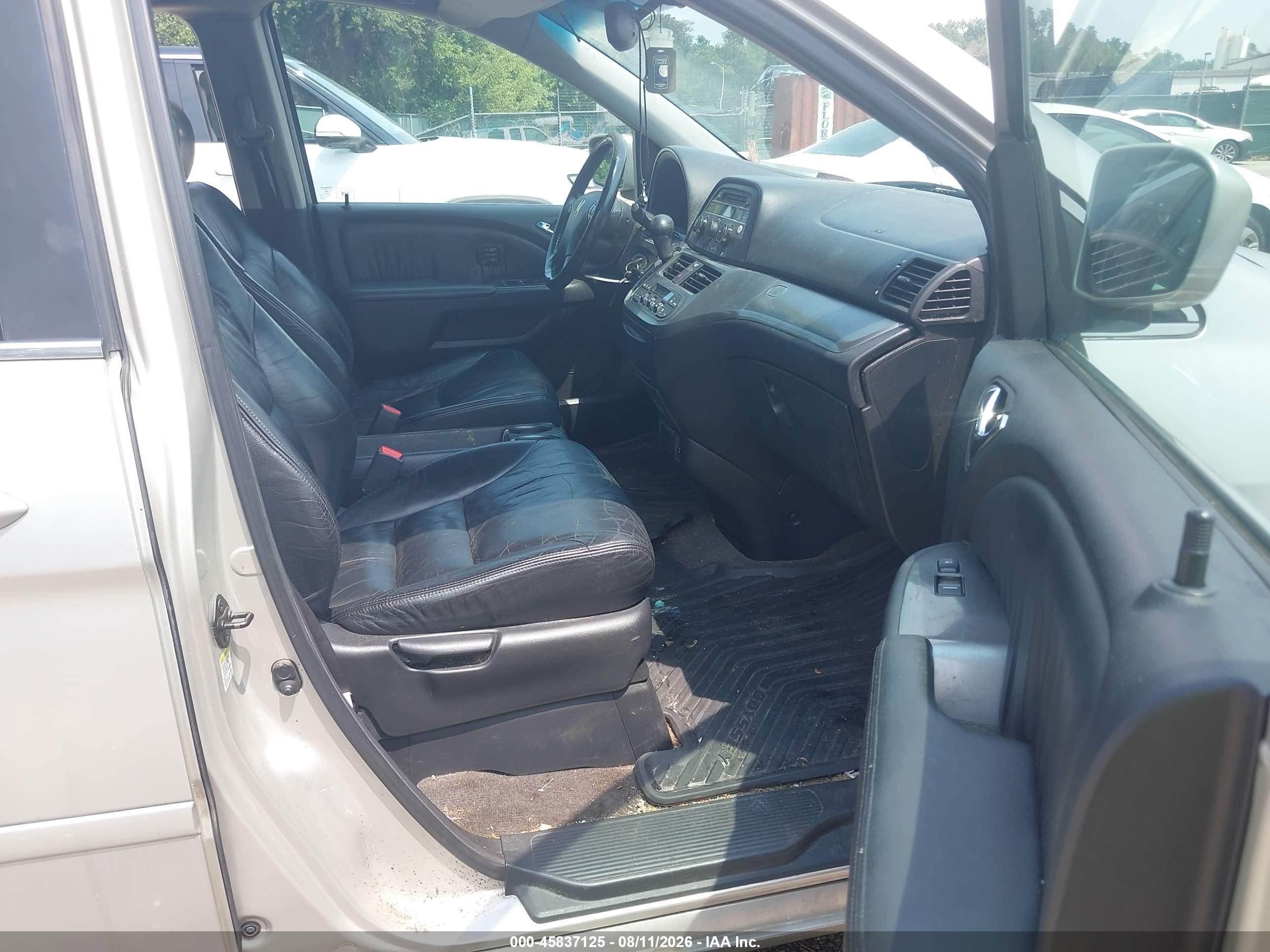 2005 Honda Odyssey Touring Серебряный vin: 5FNRL388X5B097548