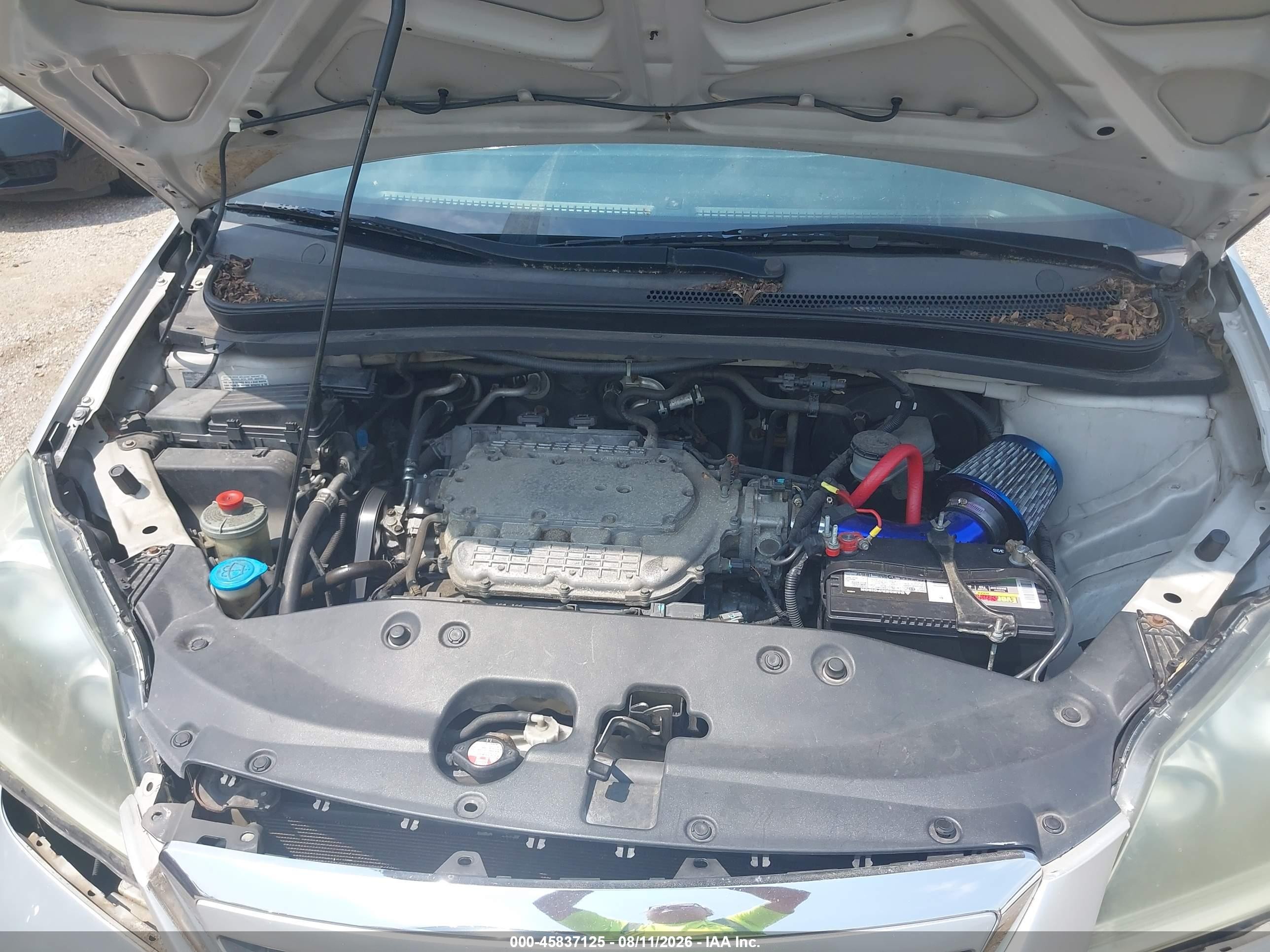 2005 Honda Odyssey Touring Серебряный vin: 5FNRL388X5B097548