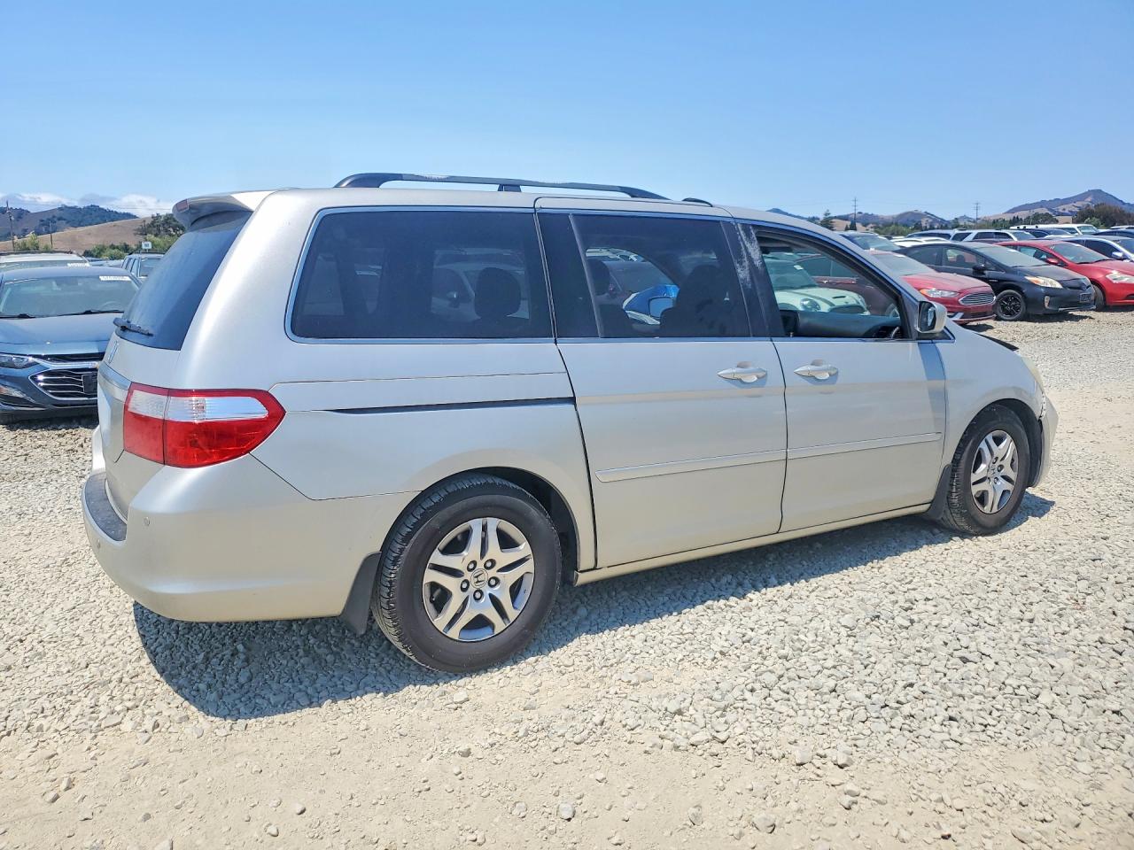 2006 Honda Odyssey Touring Gray vin: 5FNRL388X6B049534