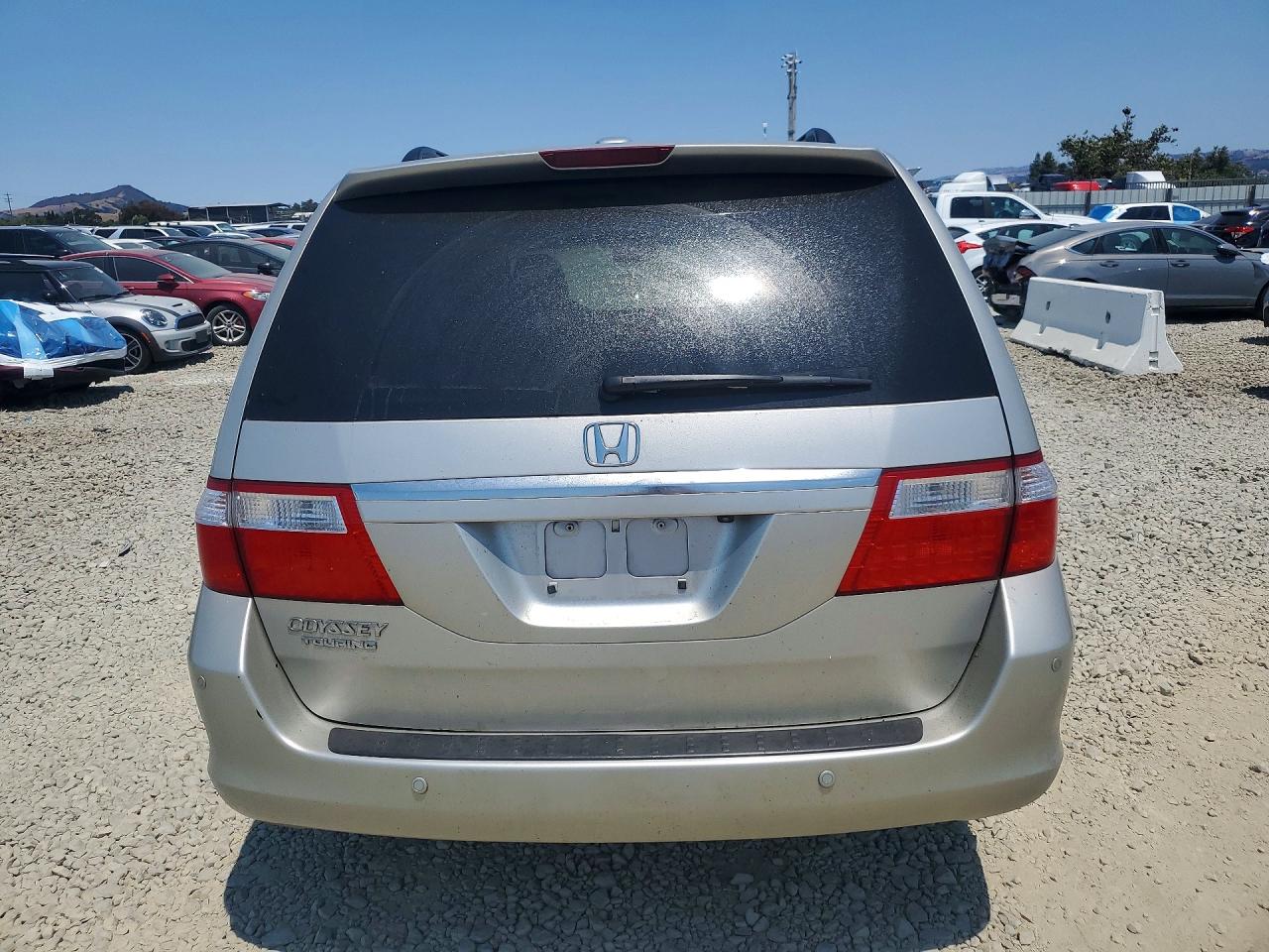 2006 Honda Odyssey Touring Gray vin: 5FNRL388X6B049534