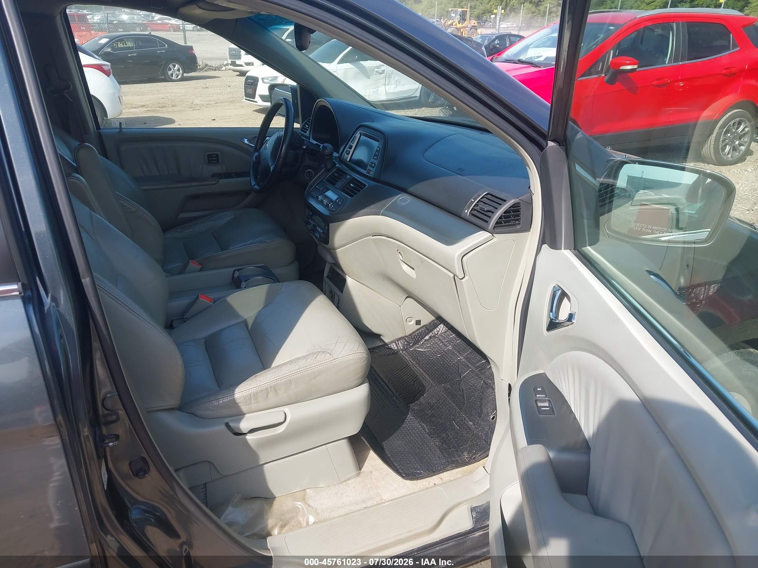 2006 Honda Odyssey Touring Gray vin: 5FNRL388X6B099723