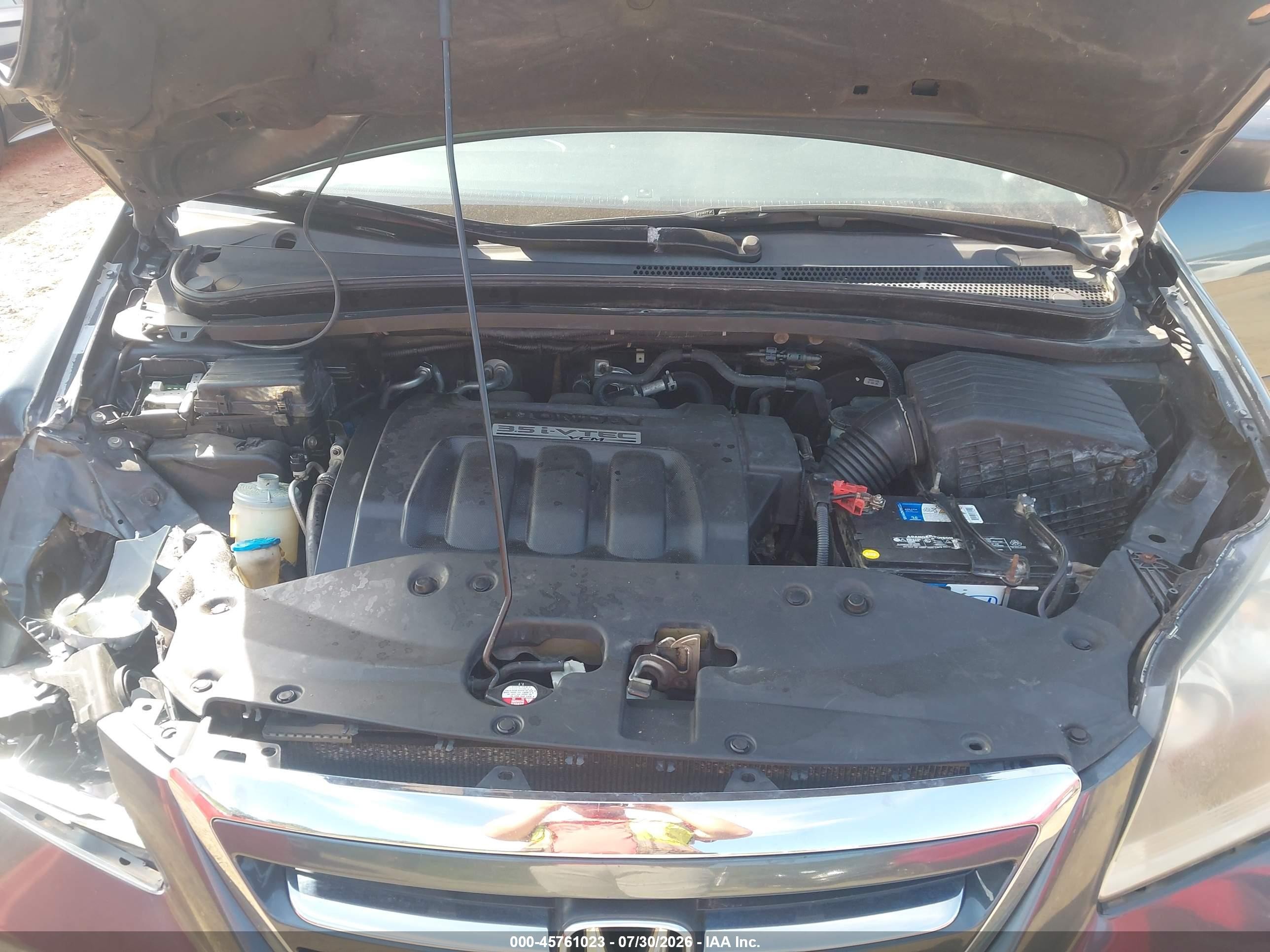2006 Honda Odyssey Touring Gray vin: 5FNRL388X6B099723