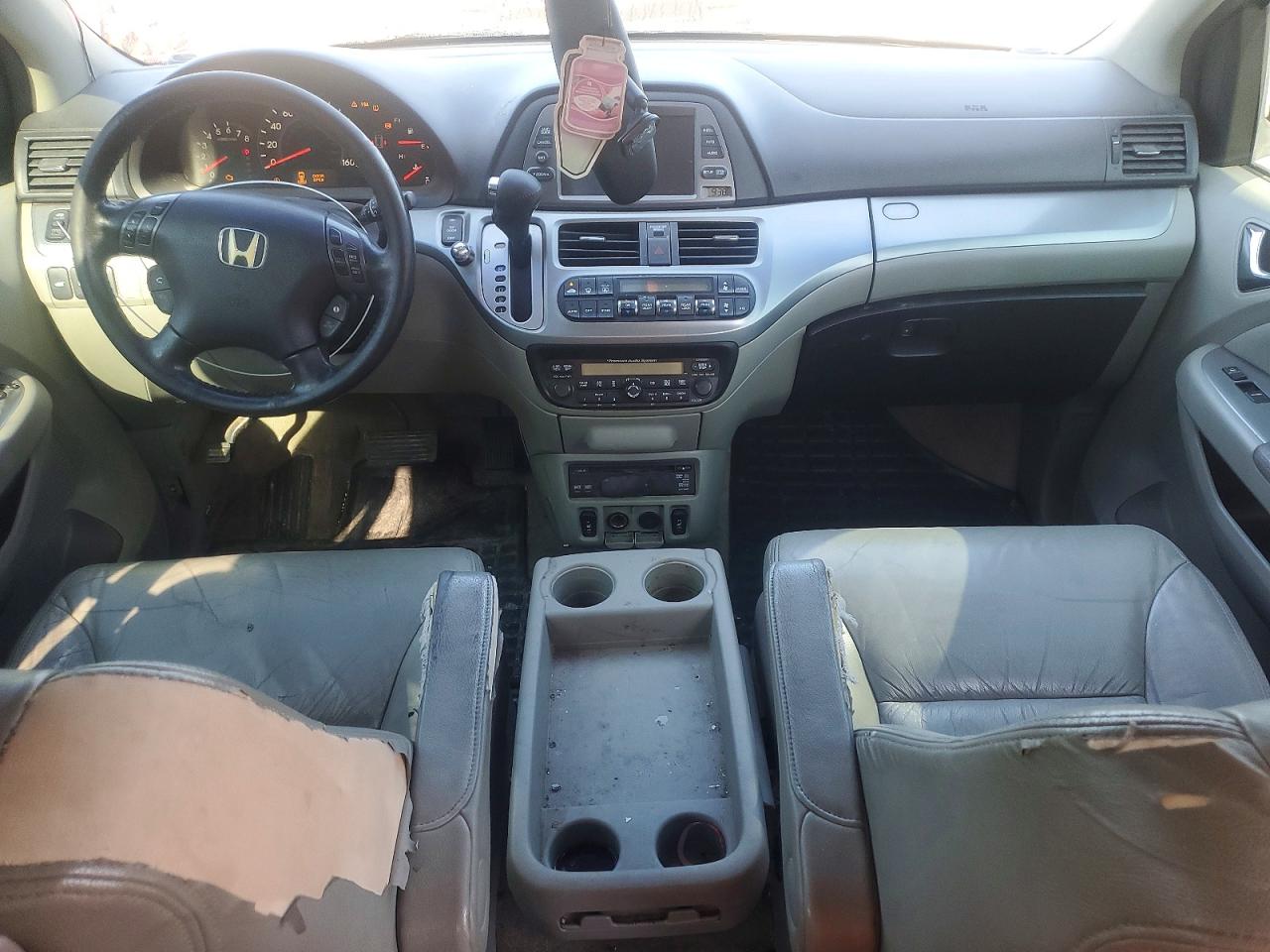 2008 Honda Odyssey Touring Gray vin: 5FNRL38908B044516