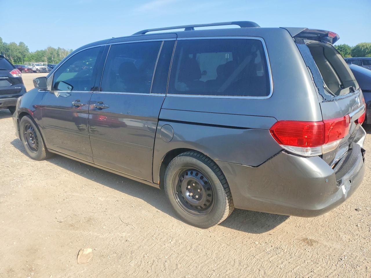 2008 Honda Odyssey Touring Gray vin: 5FNRL38908B044516