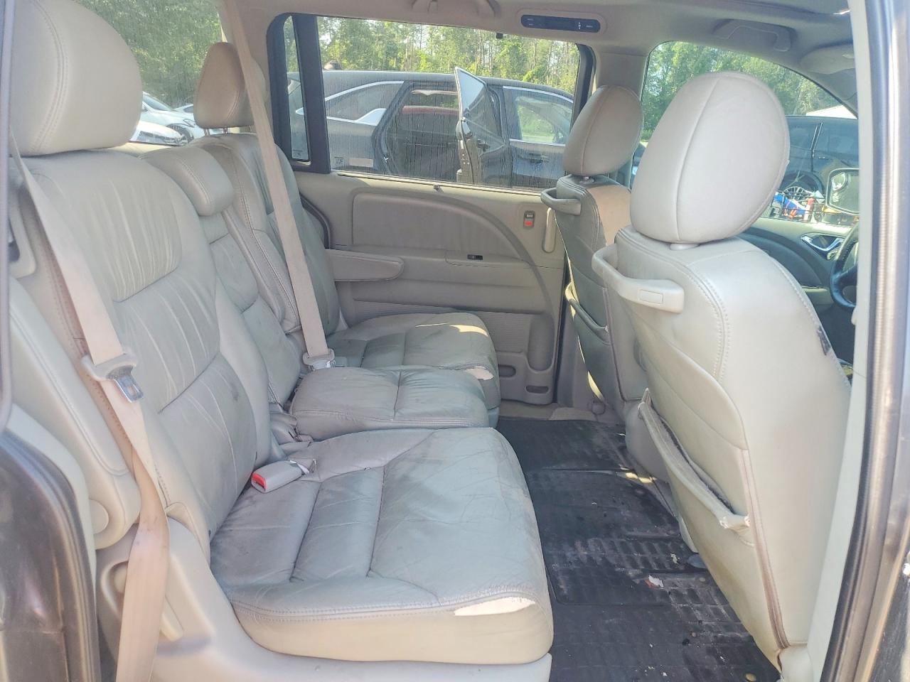 2008 Honda Odyssey Touring Gray vin: 5FNRL38908B044516