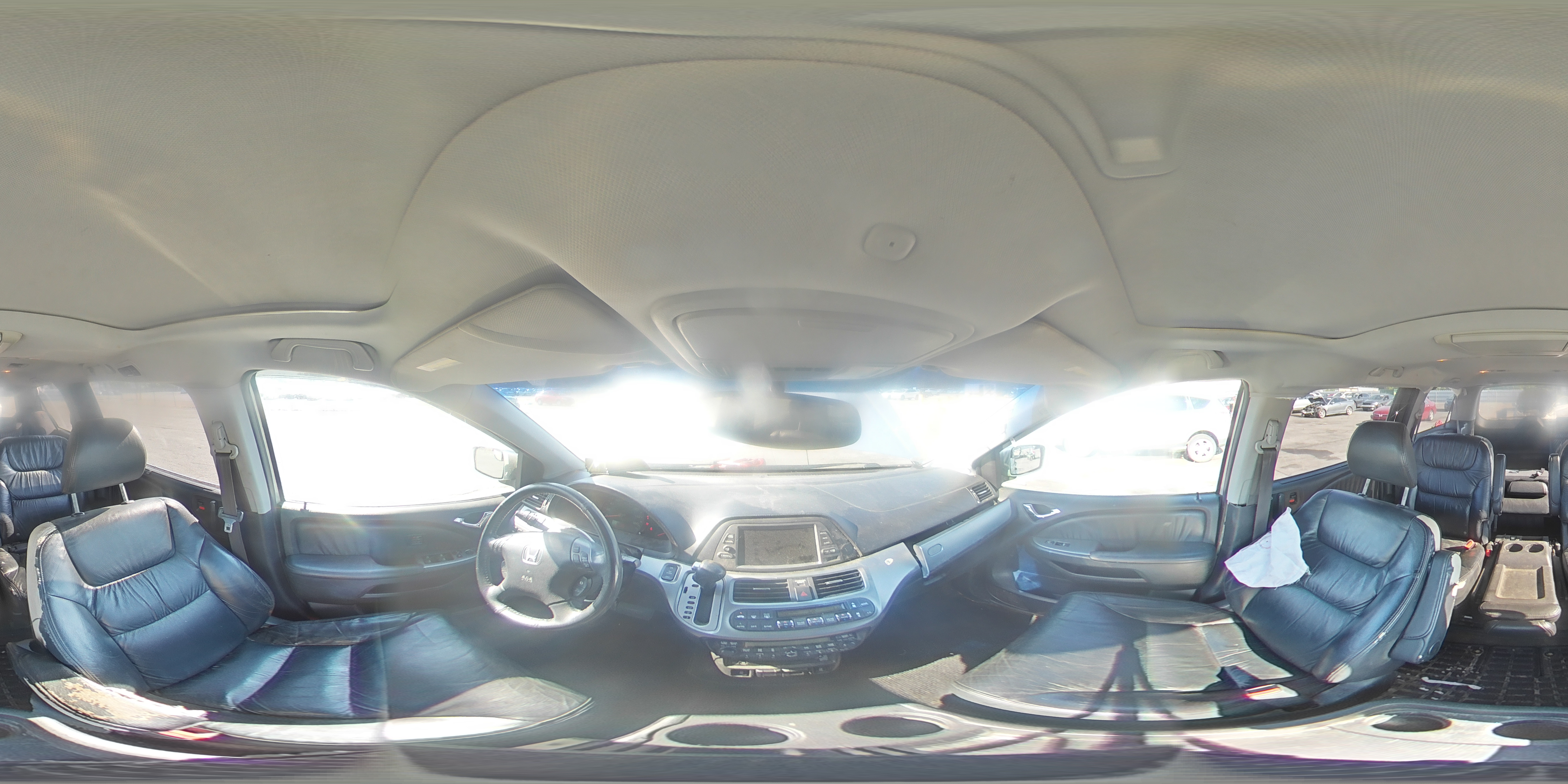 2008 Honda Odyssey Touring Silver vin: 5FNRL38908B061428