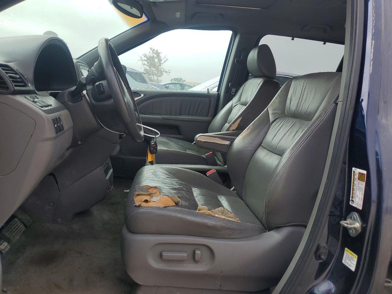 2008 Honda Odyssey Touring Blue vin: 5FNRL38908B065074