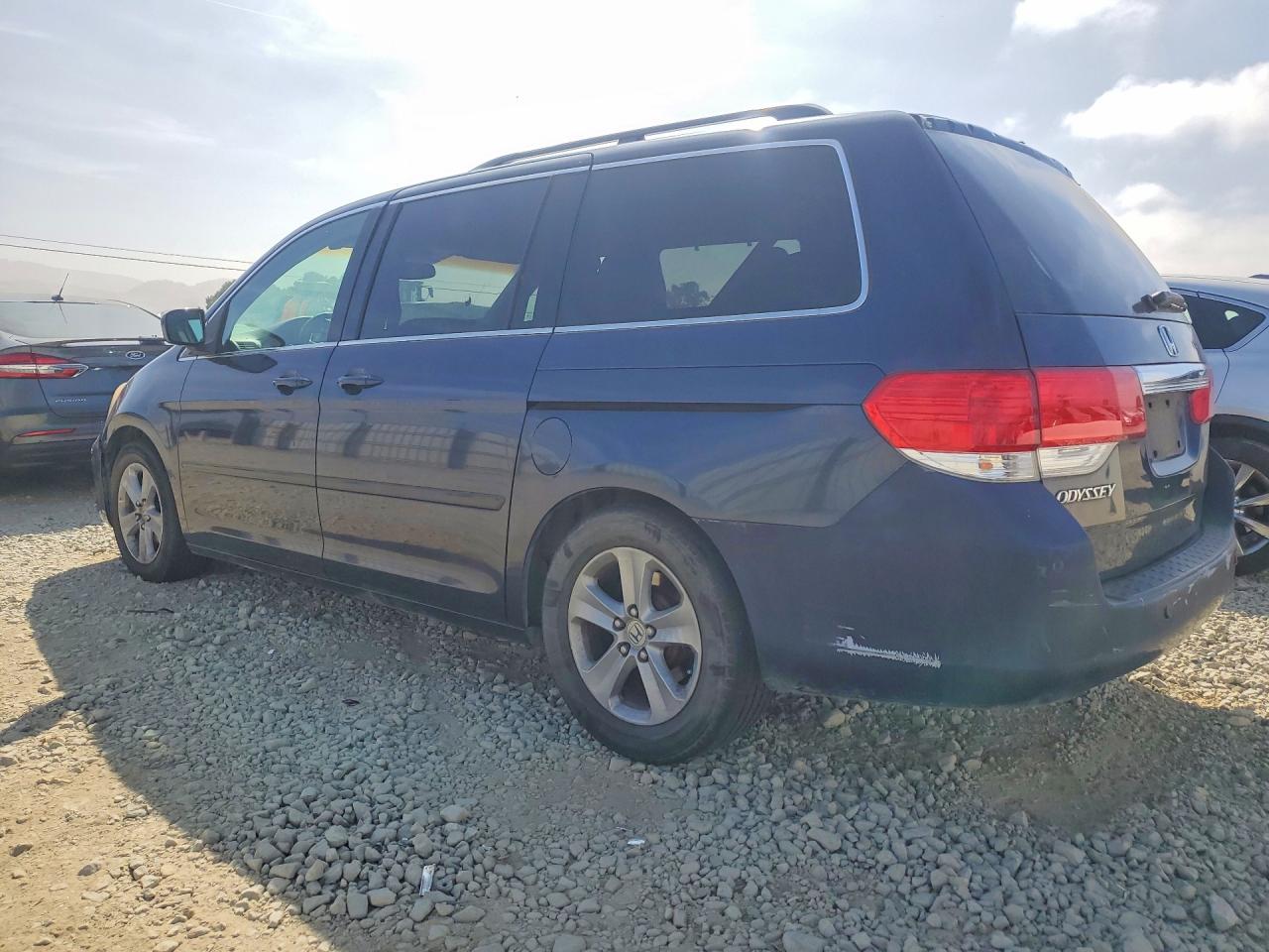 2008 Honda Odyssey Touring Blue vin: 5FNRL38908B065074
