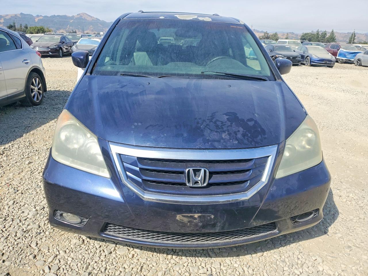 2008 Honda Odyssey Touring Blue vin: 5FNRL38908B065074