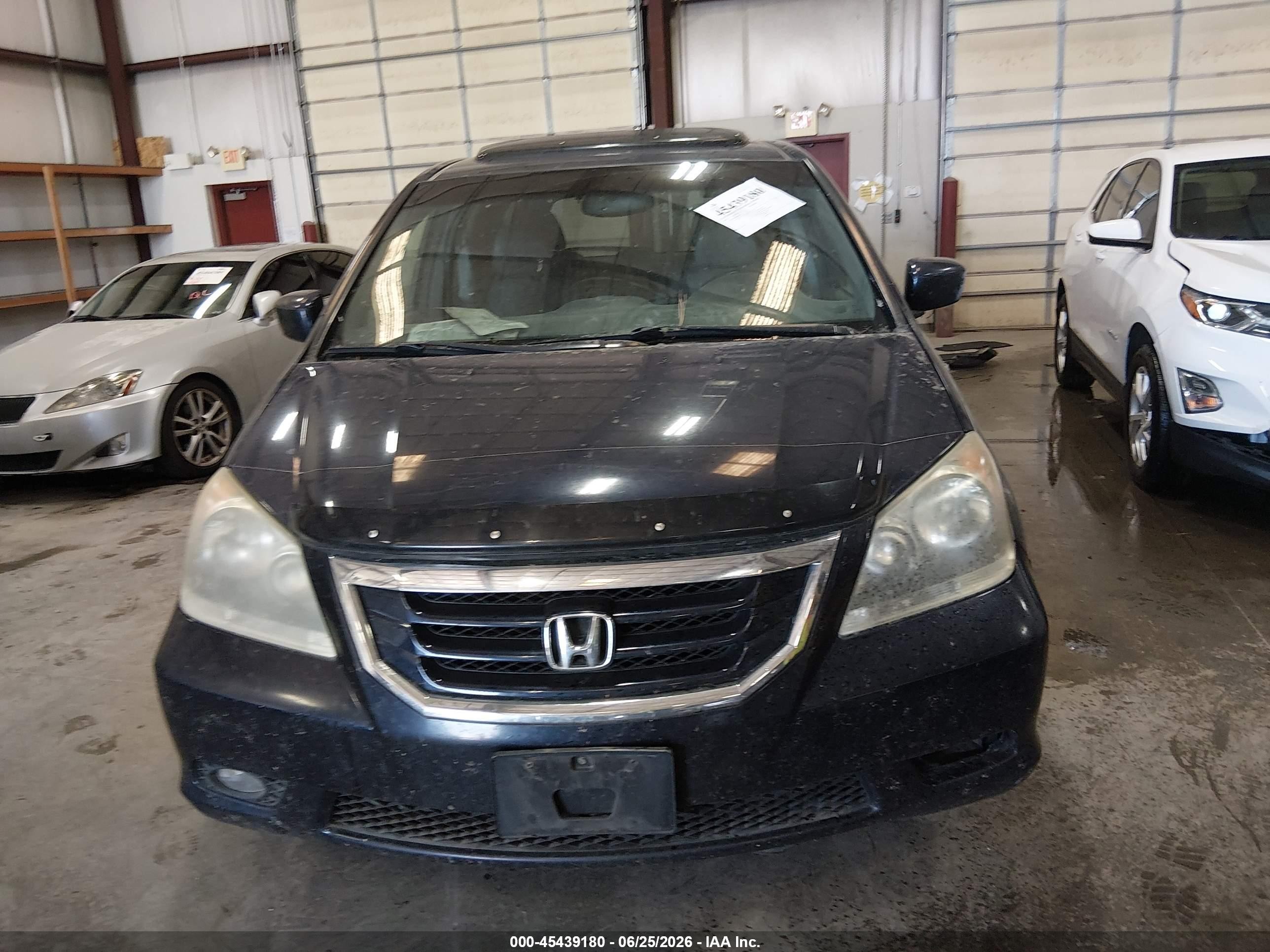 2008 Honda Odyssey Touring Blue vin: 5FNRL38908B073255