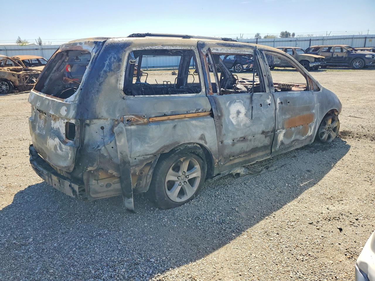 2009 Honda Odyssey Touring Burn vin: 5FNRL38909B024784