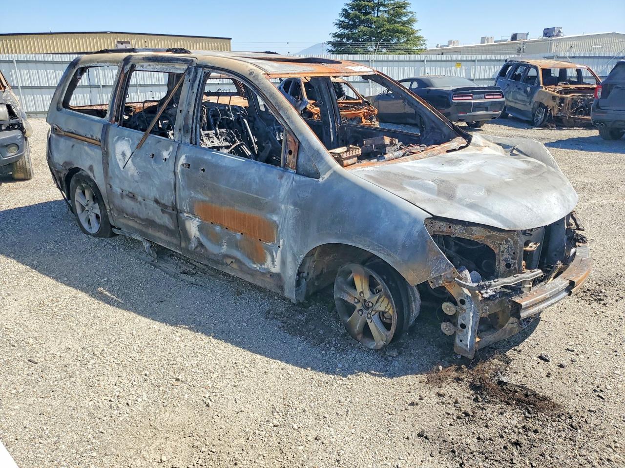 2009 Honda Odyssey Touring Burn vin: 5FNRL38909B024784
