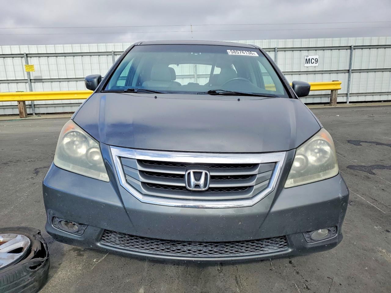 2008 Honda Odyssey Touring Gray vin: 5FNRL38918B014697