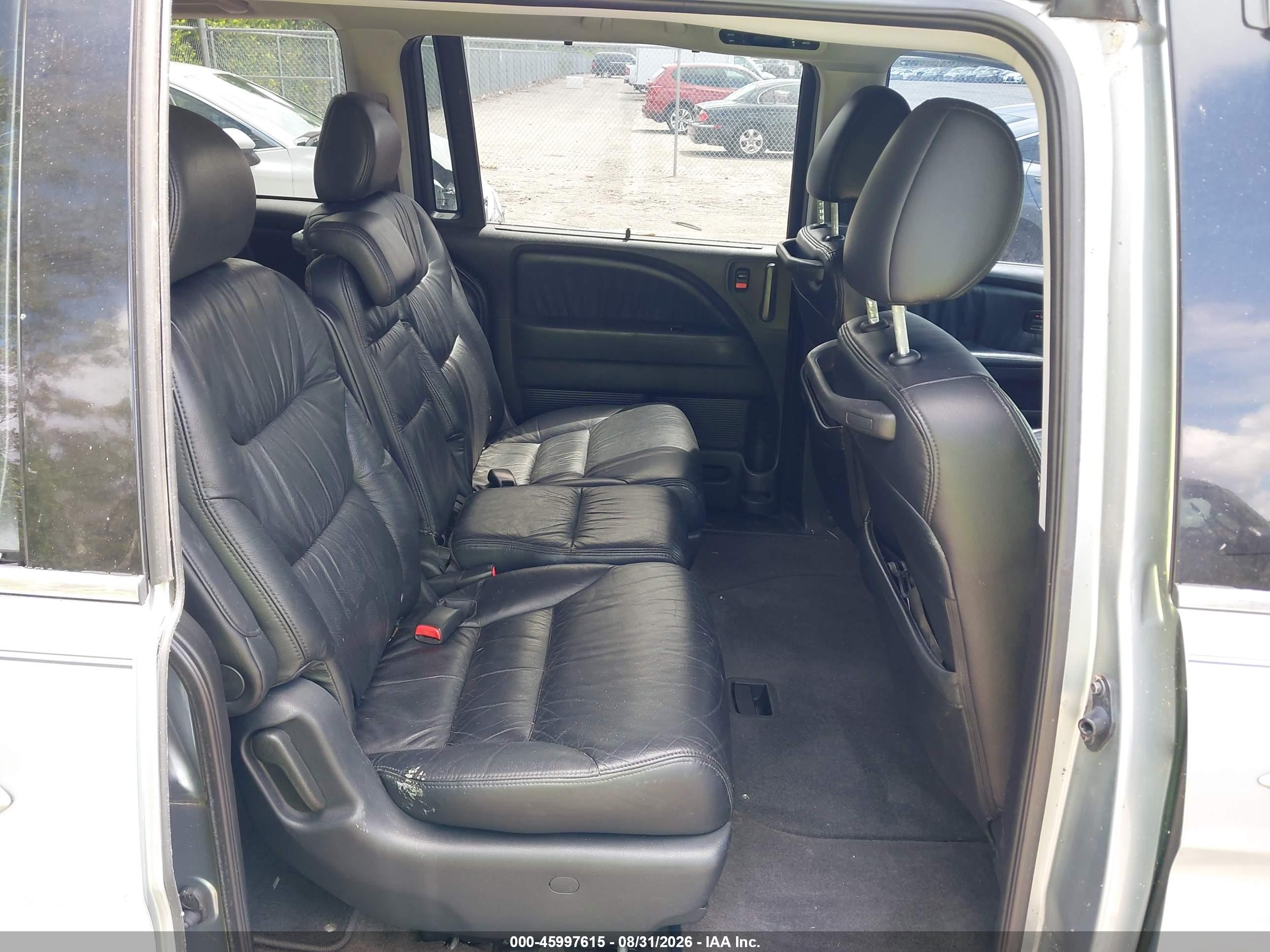 2008 Honda Odyssey Touring Gray vin: 5FNRL38928B049023