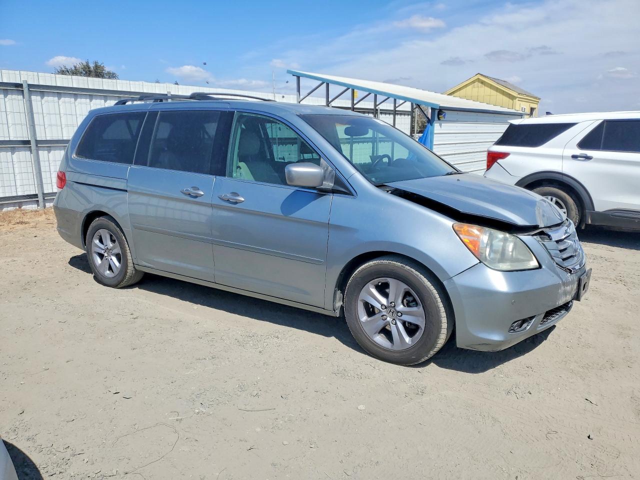 2008 Honda Odyssey Touring Blue vin: 5FNRL38938B088803