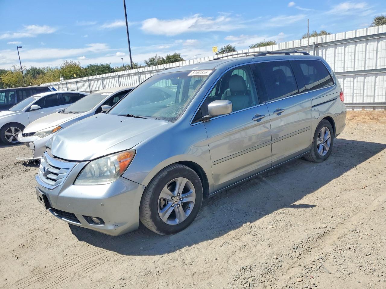 2008 Honda Odyssey Touring Синий vin: 5FNRL38938B088803