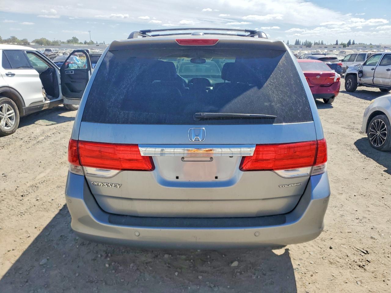 2008 Honda Odyssey Touring Blue vin: 5FNRL38938B088803