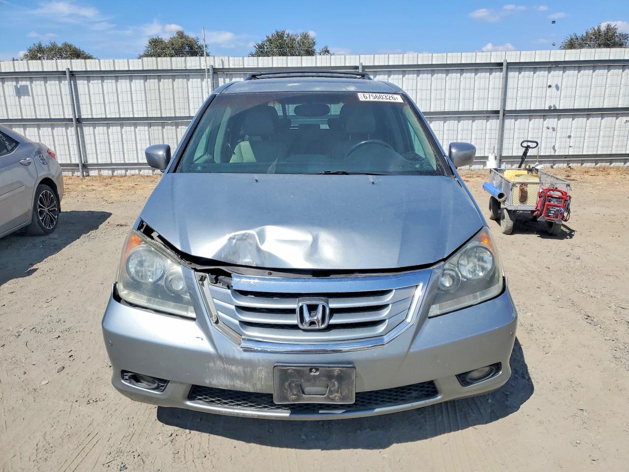 2008 Honda Odyssey Touring Blue vin: 5FNRL38938B088803