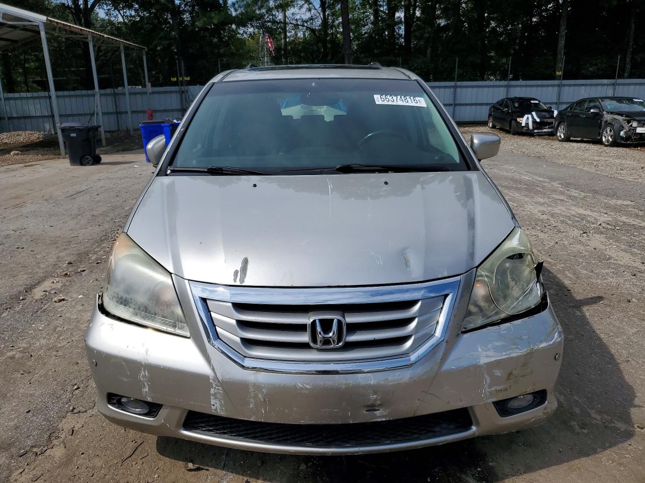 2009 Honda Odyssey Touring Silver vin: 5FNRL38939B029459