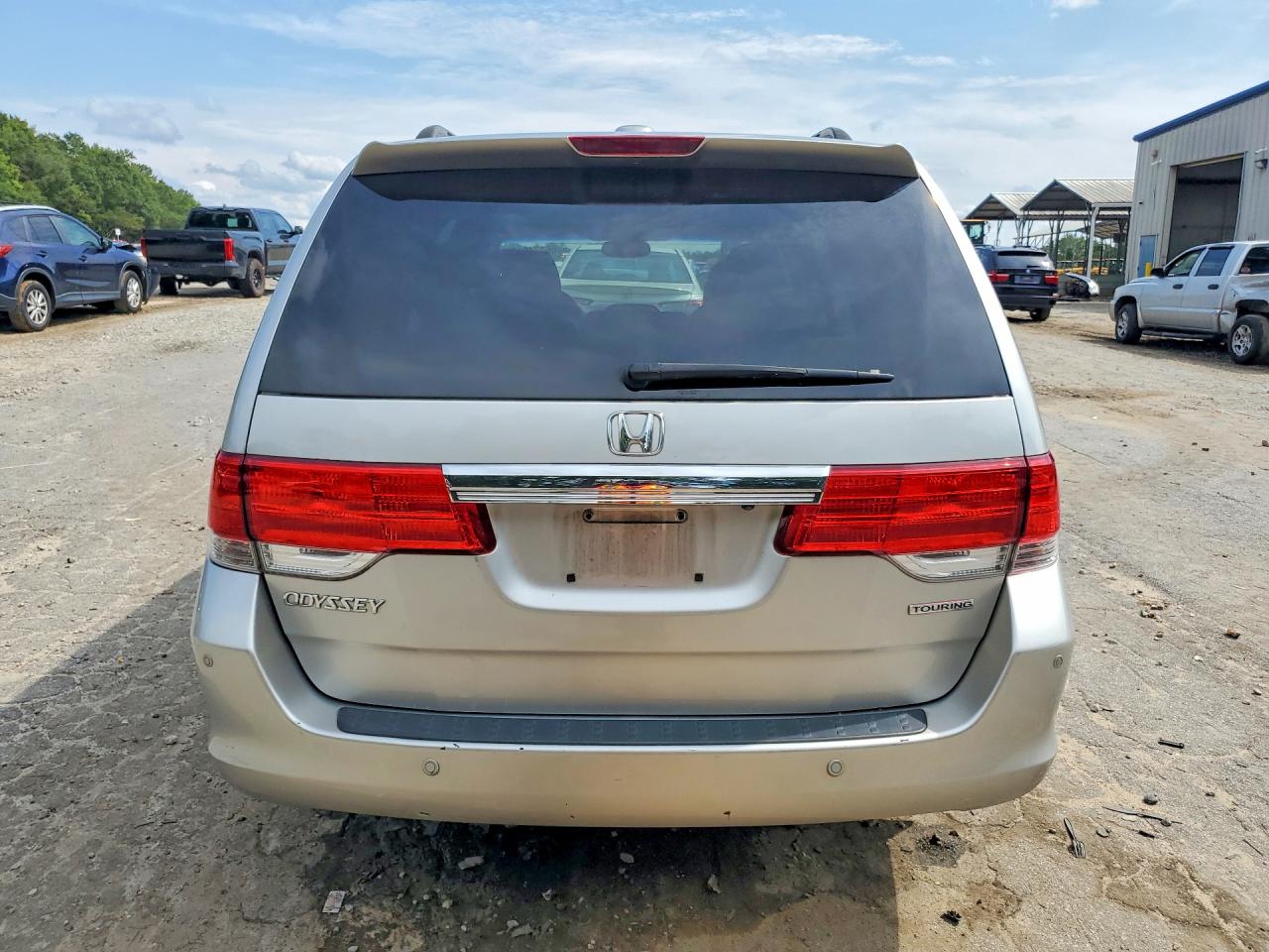 2009 Honda Odyssey Touring Silver vin: 5FNRL38939B029459