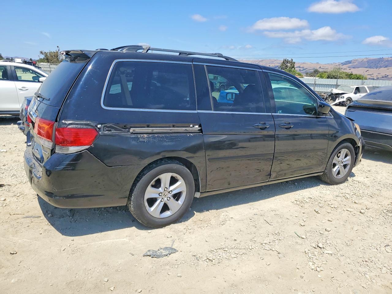 2009 Honda Odyssey Ex Black vin: 5FNRL38949B052071