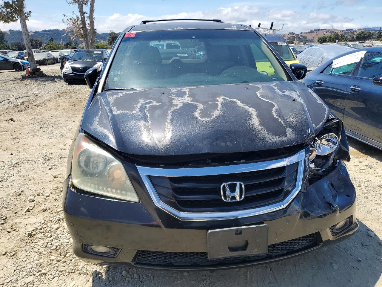 2009 Honda Odyssey Ex Black vin: 5FNRL38949B052071