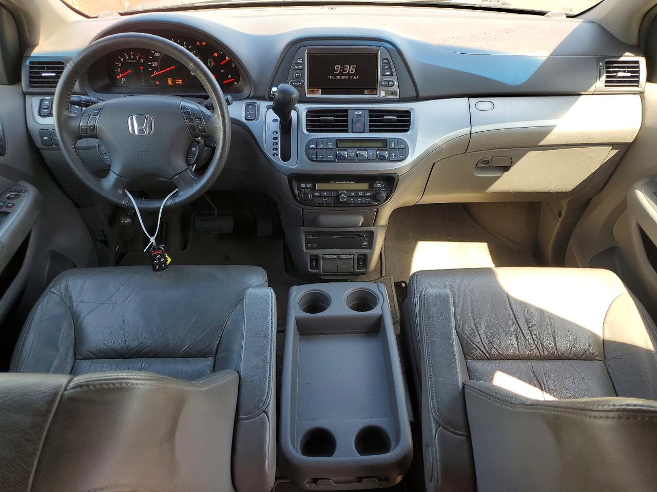2009 Honda Odyssey Touring Blue vin: 5FNRL38959B032072