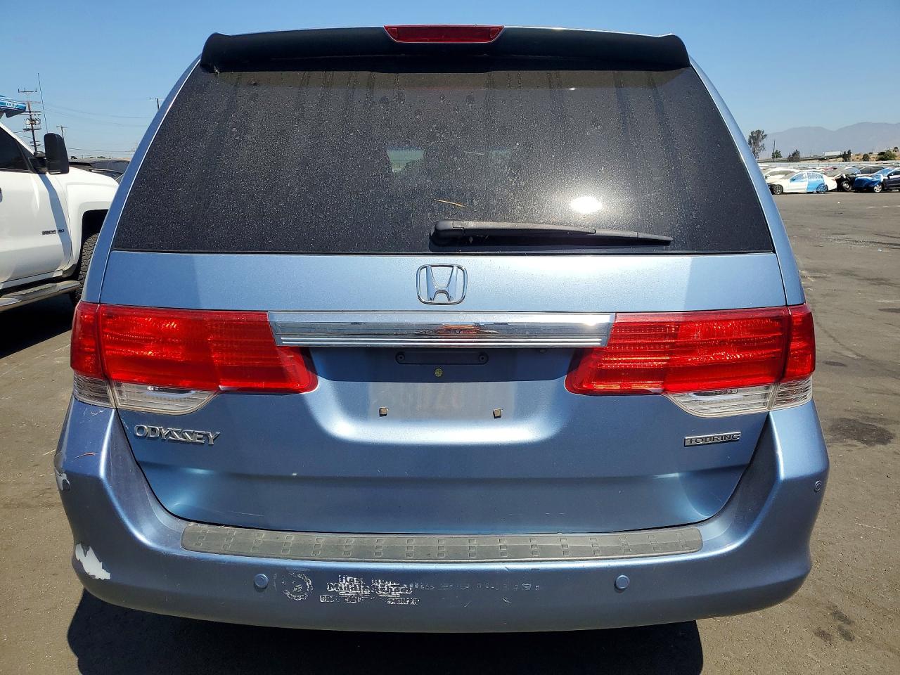 2009 Honda Odyssey Touring Blue vin: 5FNRL38959B032072
