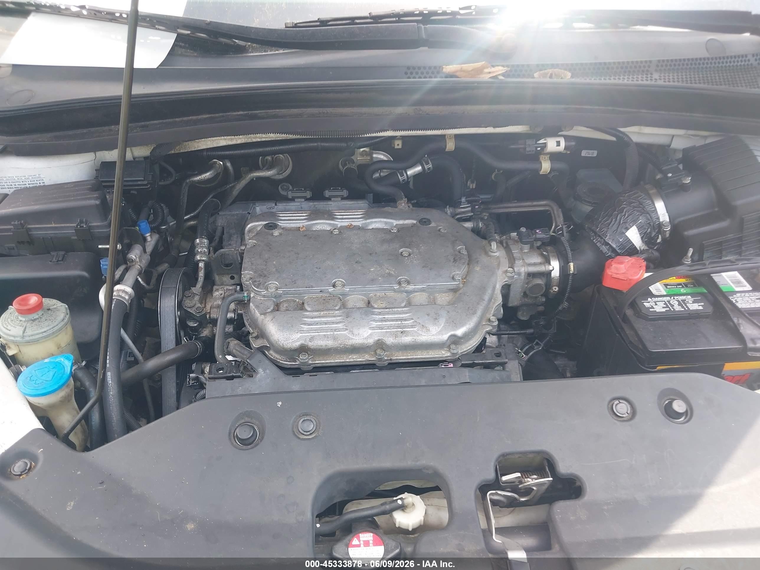 2009 Honda Odyssey Touring Белый vin: 5FNRL38969B005589