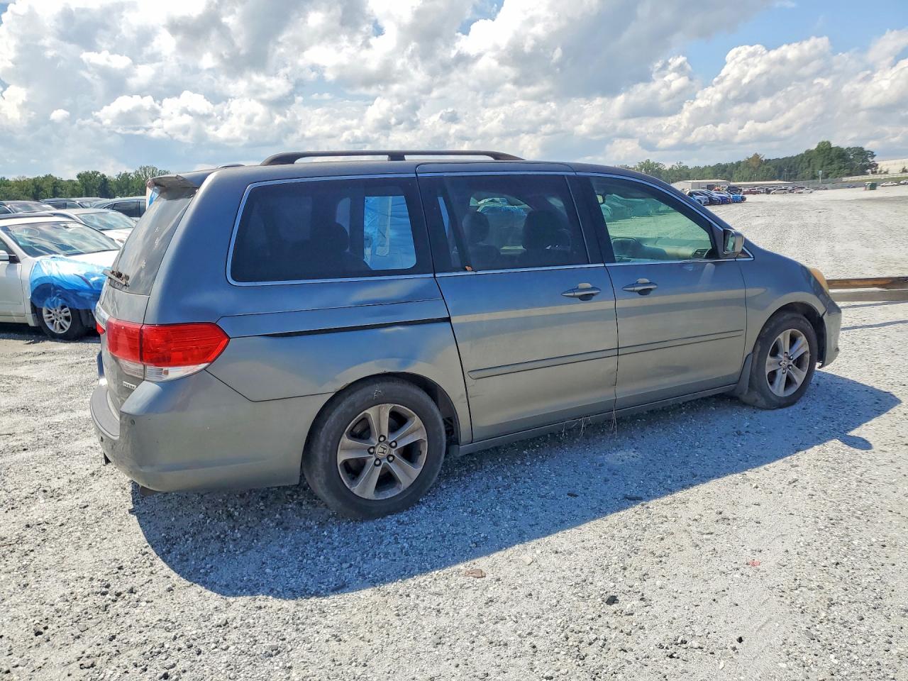 2009 Honda Odyssey Touring Gray vin: 5FNRL38969B014762