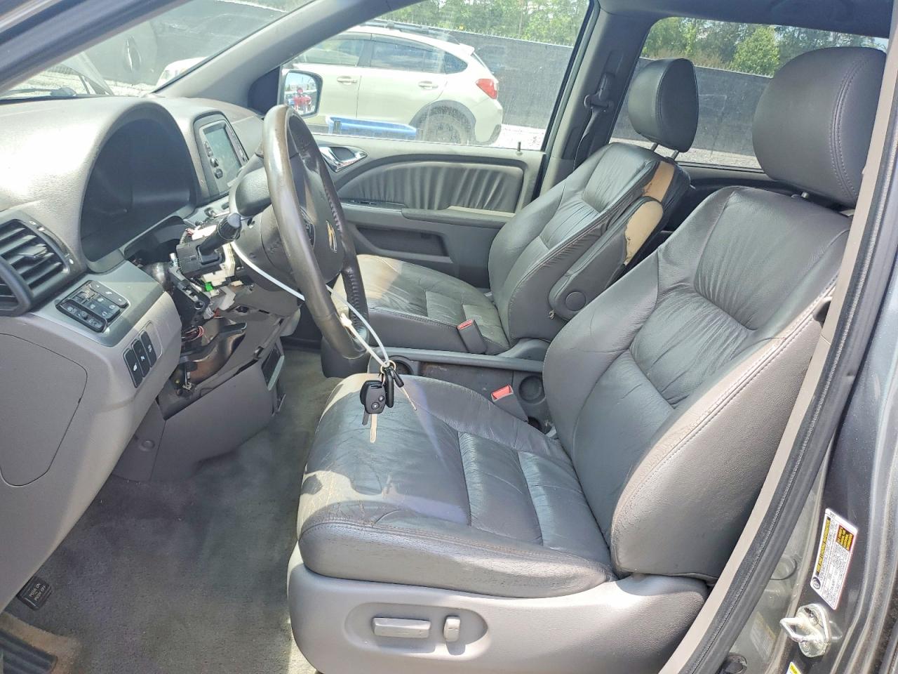 2009 Honda Odyssey Touring Gray vin: 5FNRL38969B014762