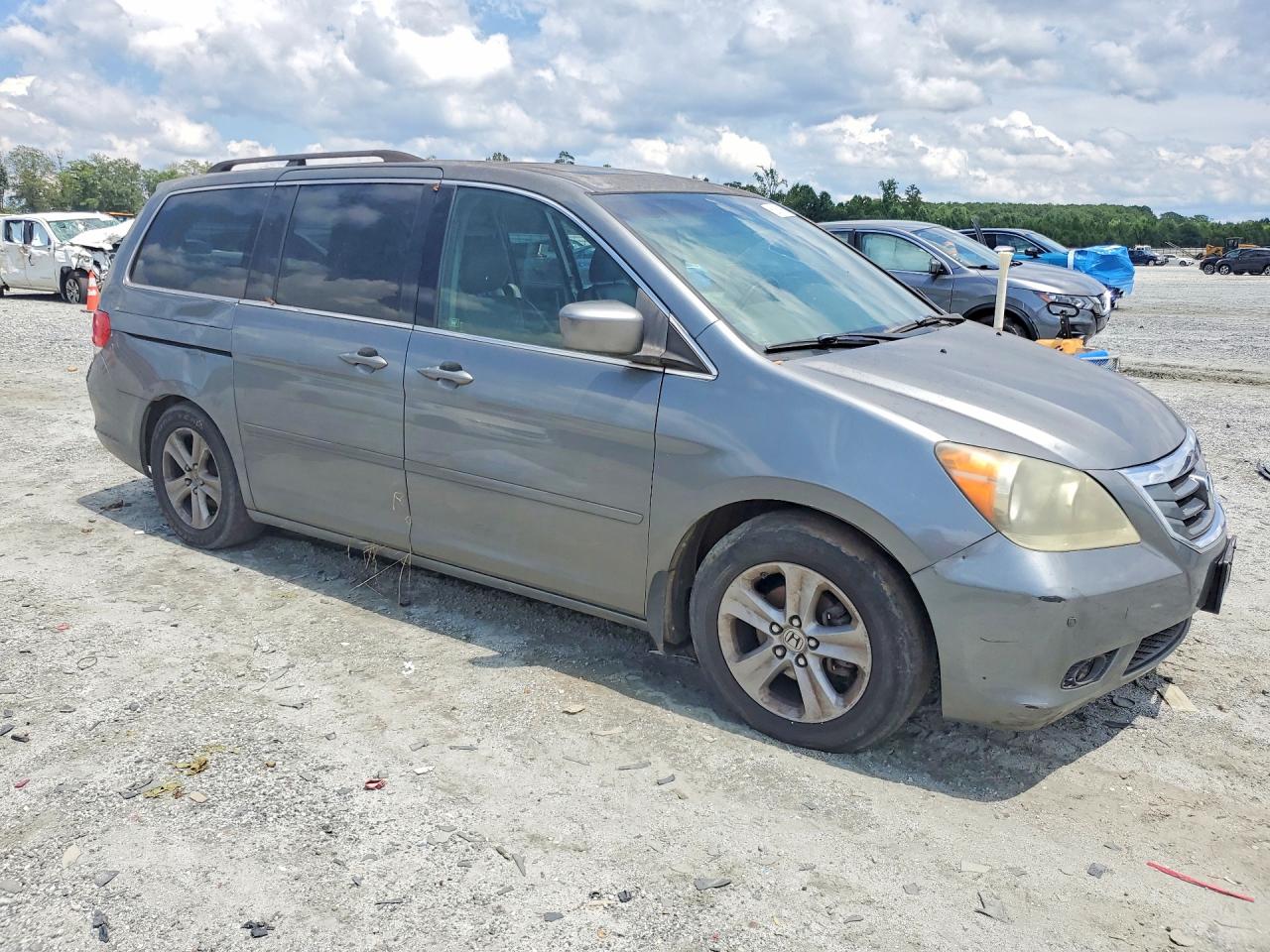 2009 Honda Odyssey Touring Gray vin: 5FNRL38969B014762