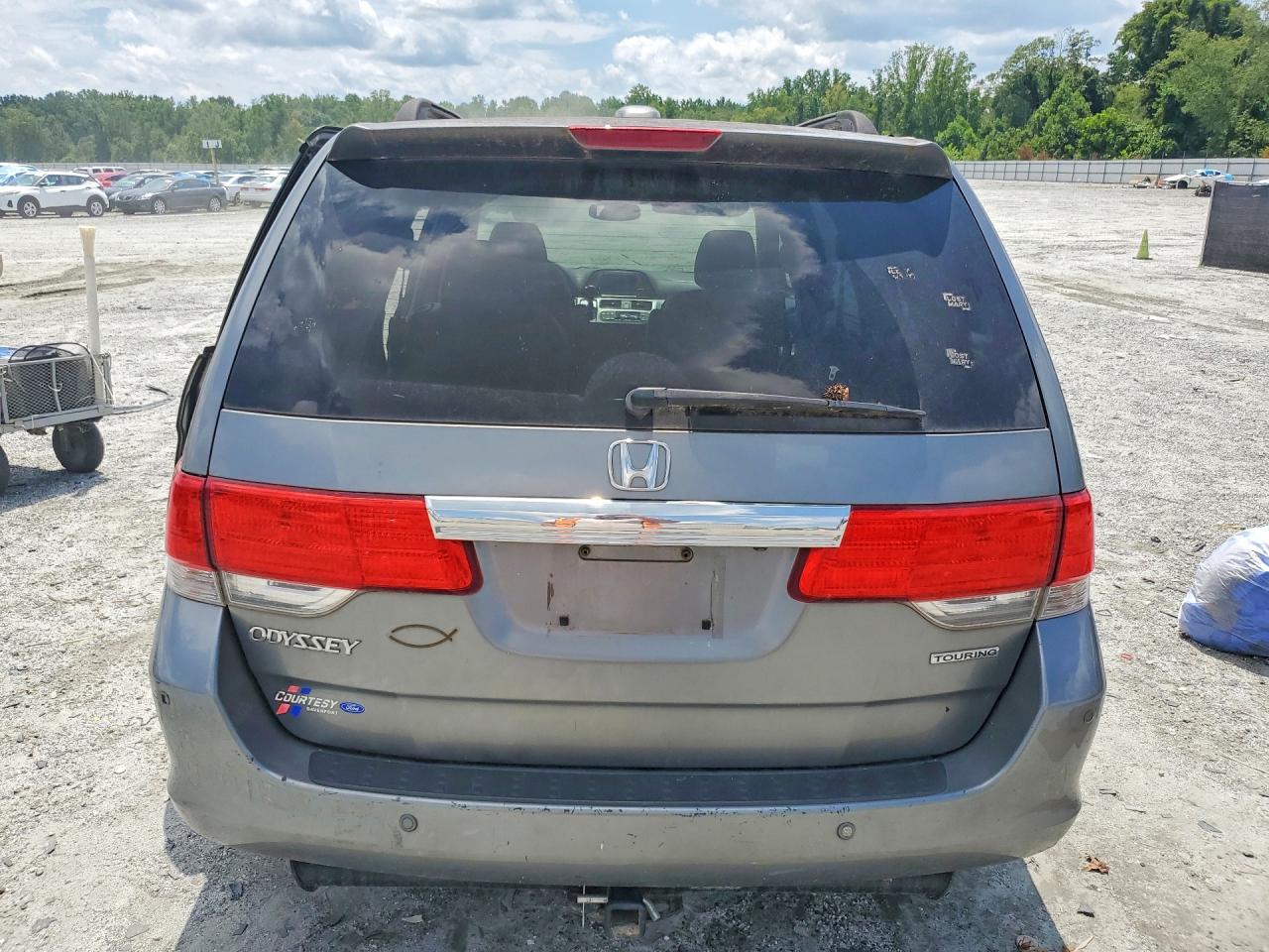 2009 Honda Odyssey Touring Gray vin: 5FNRL38969B014762