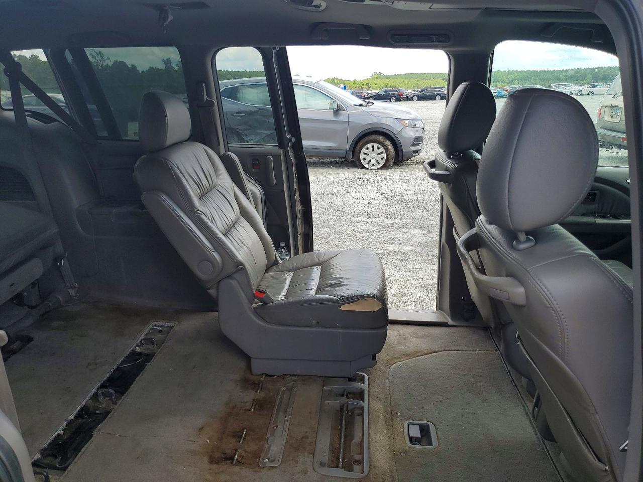 2009 Honda Odyssey Touring Gray vin: 5FNRL38969B014762
