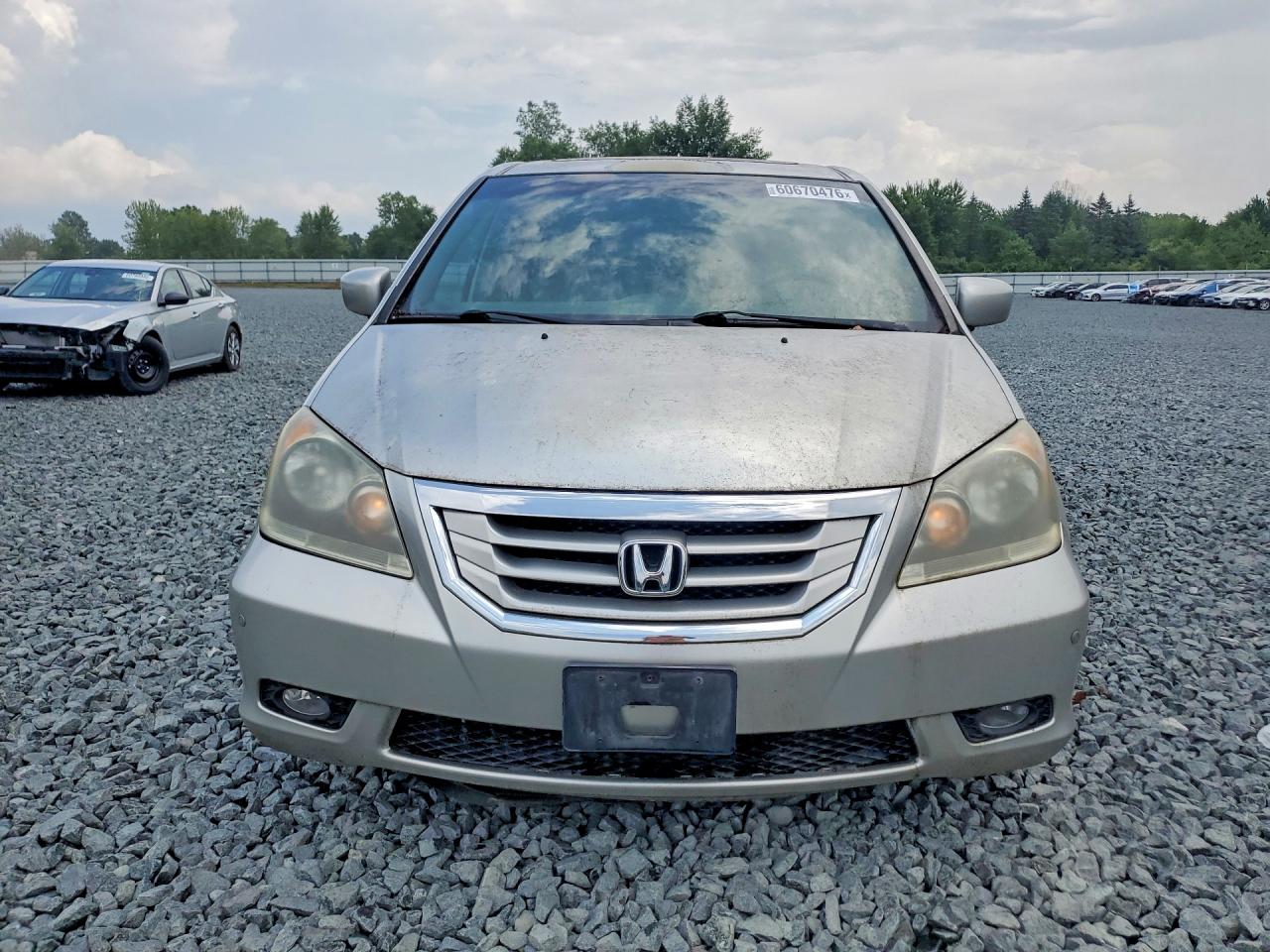 2008 Honda Odyssey Touring Silver vin: 5FNRL38978B004062
