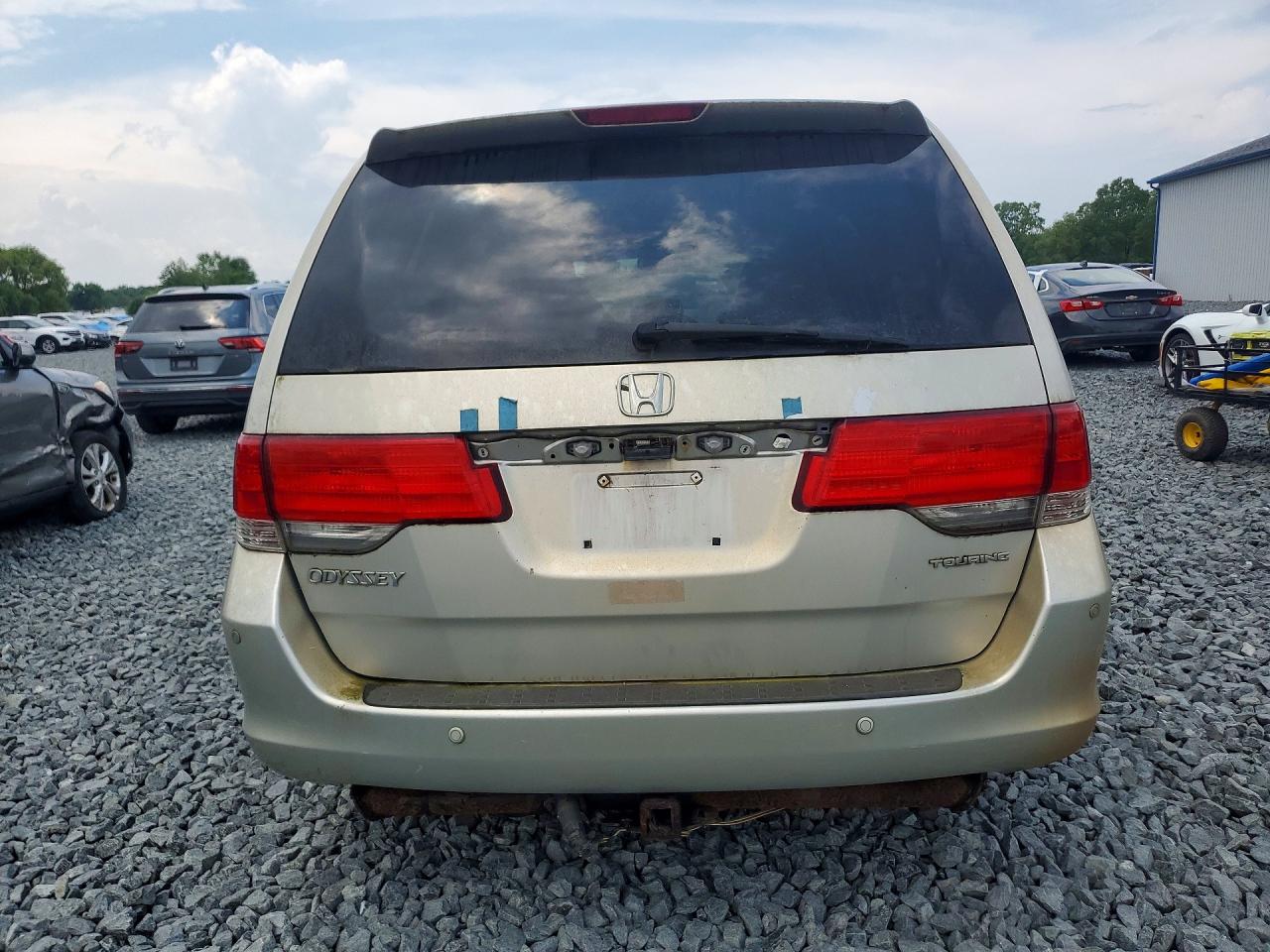 2008 Honda Odyssey Touring Silver vin: 5FNRL38978B004062