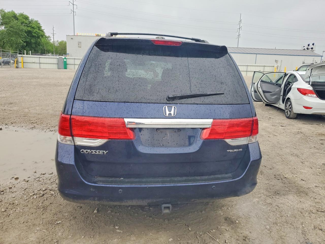 2008 Honda Odyssey Touring Blue vin: 5FNRL38978B015952