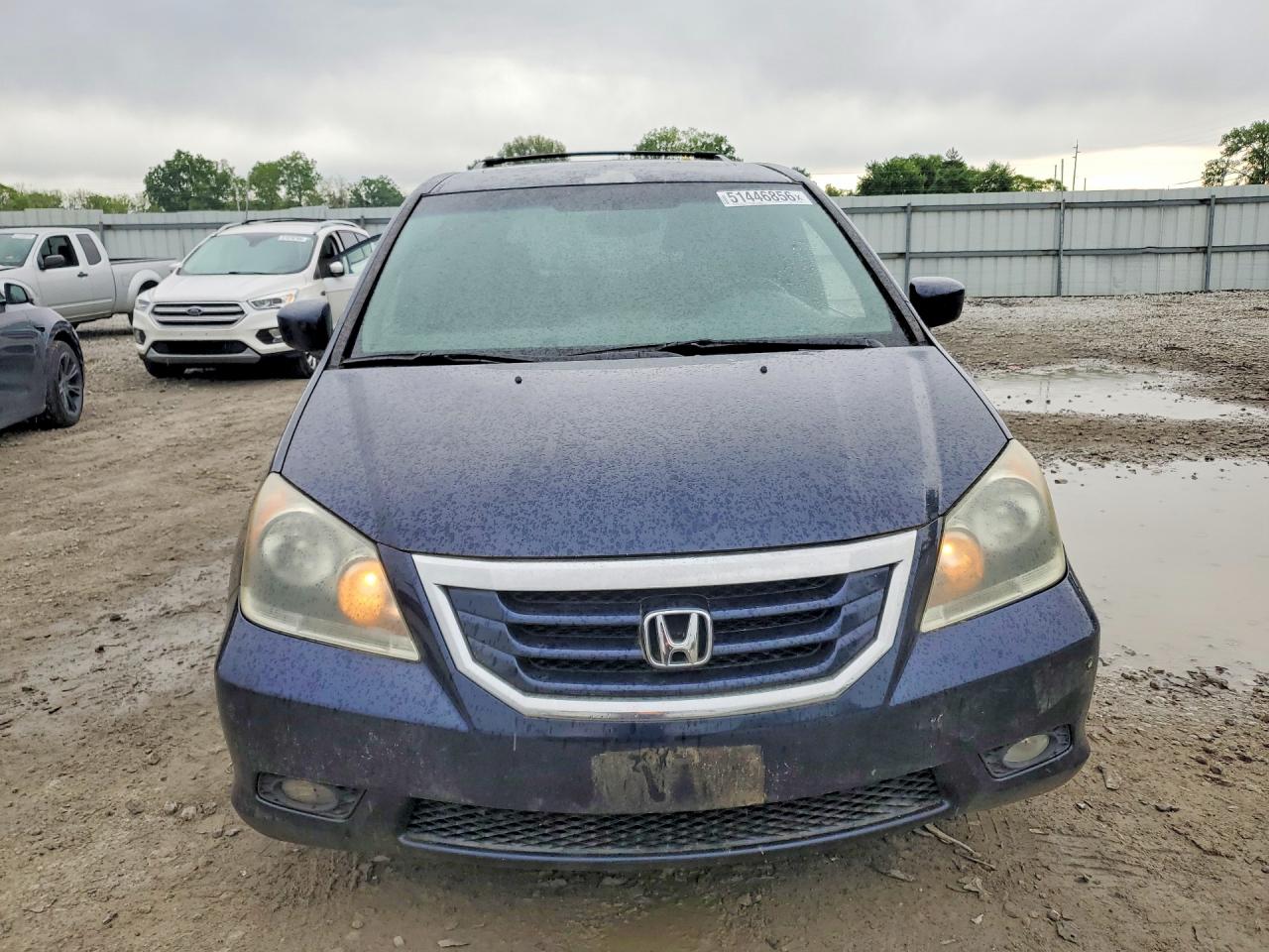 2008 Honda Odyssey Touring Blue vin: 5FNRL38978B015952